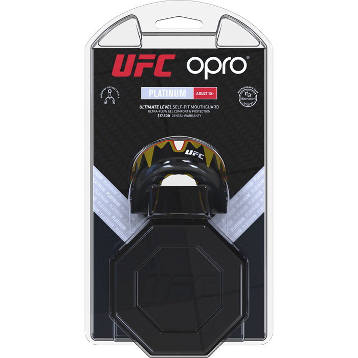 Боксерская капа Opro Platinum Level Fangz UFC oprprburl030