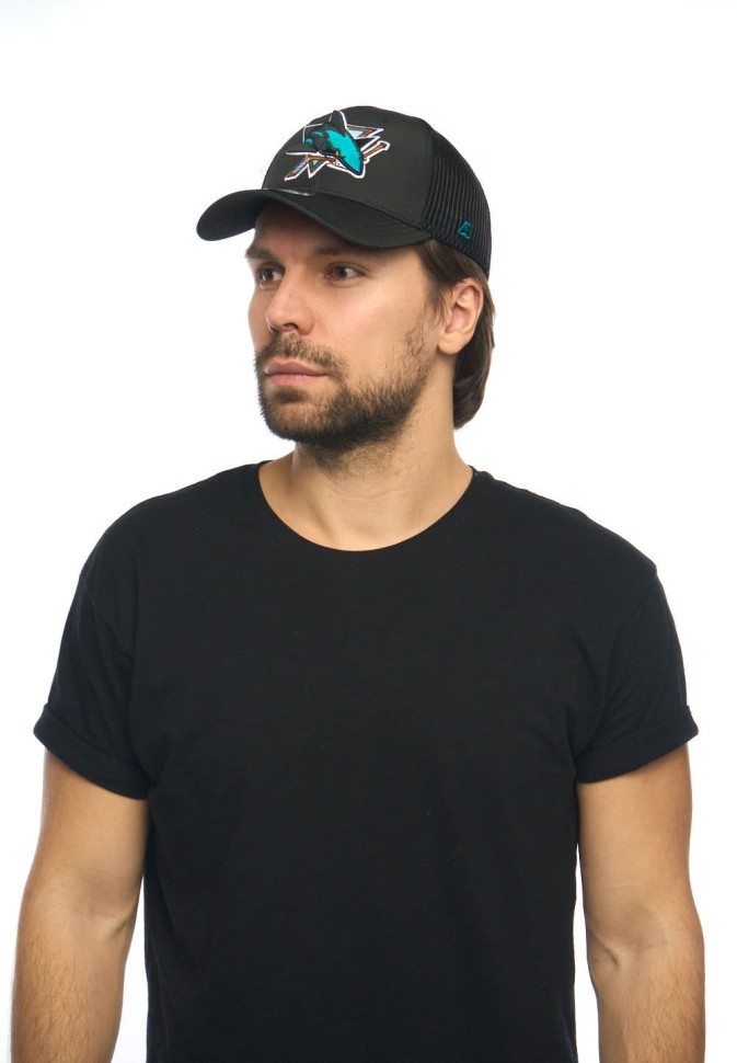 Бейсболка ATRIBUTIKA&CLUB San Jose Sharks, черн. 31715