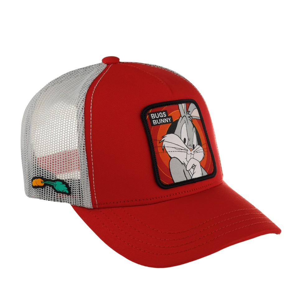 Бейсболка CAPSLAB Junior Looney Tunes Bugs Bunny CL/LOO/3/BUG1 (красный) 88-484-18-00
