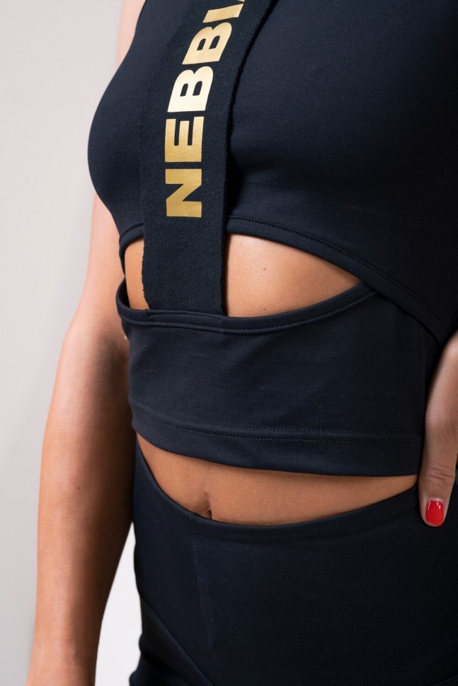 Майка Nebbia Honey Bunny regtop 822 black
