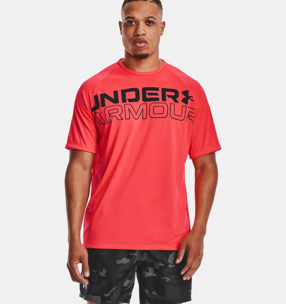 Футболка Under Armour UA TECH 2.0 WORDMARK SS 1361702-628