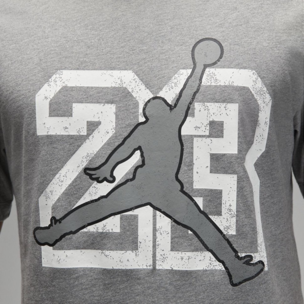 Футболка Nike Jordan Flight Essentials Tee grey FB7394-091