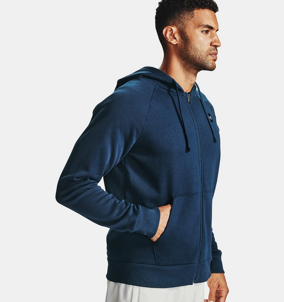 Толстовка Under Armour UA Rival Fleece FZ Hoodie 1357111-408