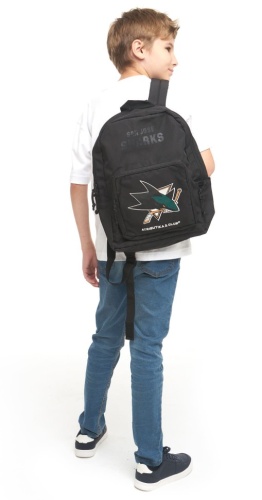 Рюкзак детский ATRIBUTIKA & CLUB San Jose Sharks, черн. 58180