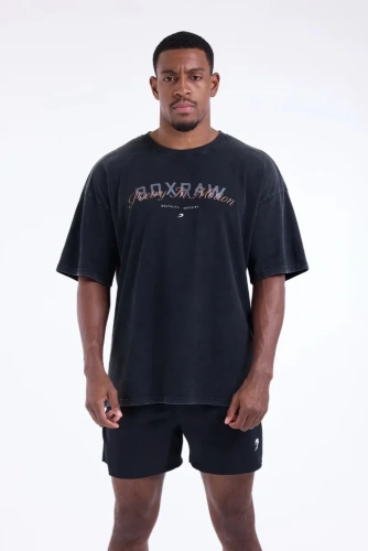 Футболка BoxRaw Poetry In Motion Oversized BXRW-U-PIMT Black