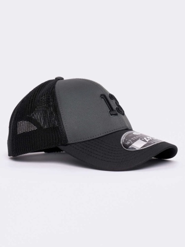 Бейсболка ATRIBUTIKA & CLUB №13, серо-черн. 21172