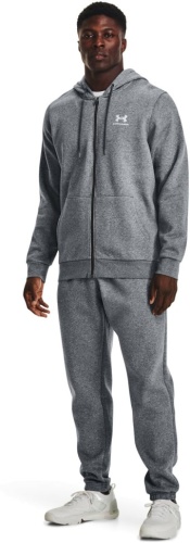 Толстовка Under Armour UA Essential Fleece FZ Hood-GRY 1373881-012
