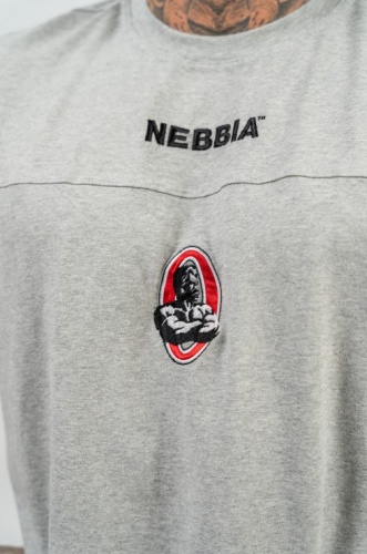 Футболка Nebbia Loose T-shirt LEGENDARY 712 Light Grey