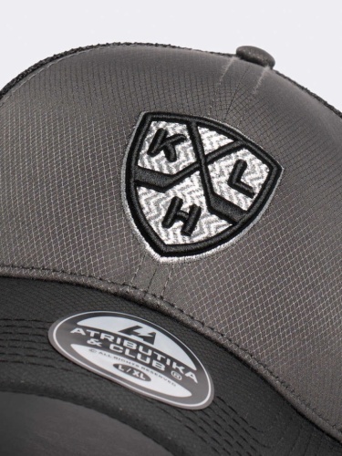 Бейсболка ATRIBUTIKA & CLUB КХЛ, серо-черн. 50925