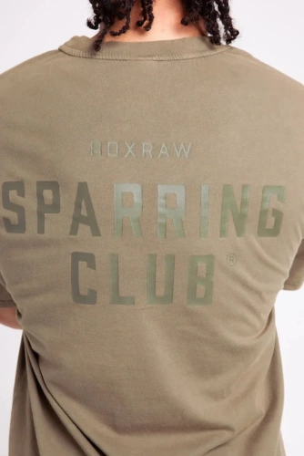 Футболка BoxRaw Sparring Club BXRW-SPCLT Olive