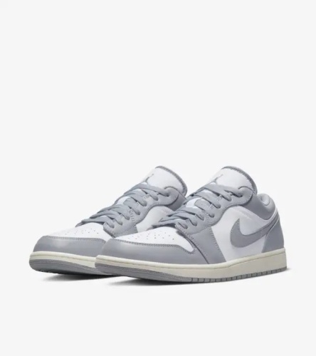 Кроссовки Nike Air Jordan 1 Low Vintage Stealth Grey Men's 553558-053