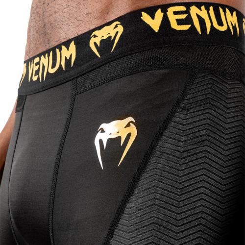 Компрессионные штаны Venum G-Fit Compression Tights - Black/Gold ven03727-126