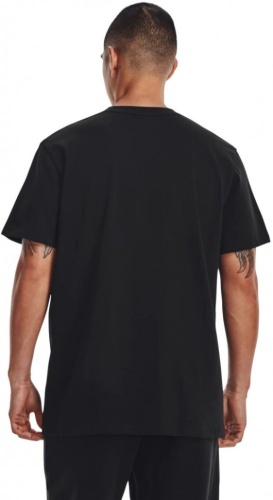 Футболка Under Armour UA LOGO EMB HEAVYWEIGHT SS-BLK 1373997-001