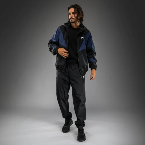 Куртка Venum Vectra Track Jacket - Black/Blue VEN05811-101