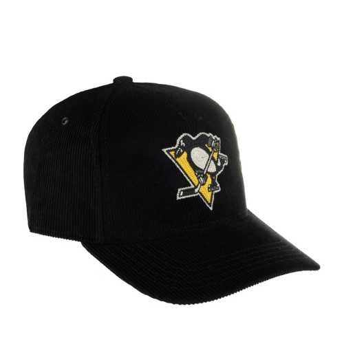 Бейсболка AMERICAN NEEDLE 23022A-PPN Pittsburgh Penguins Corduroy Valin NHL 06-941-09-00