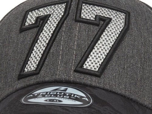Бейсболка ATRIBUTIKA&CLUB КХЛ №77, серо-черн. 107691