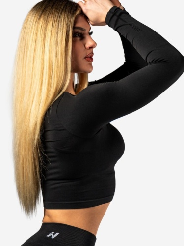 Лонгслив Nebbia Seamless Long-Sleeve Top POWER 892 black