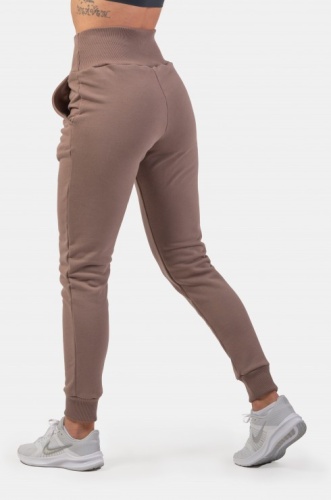 Брюки Nebbia IHigh-Waist Loose Fit Sweatpants “Feeling Good” 409  Brown
