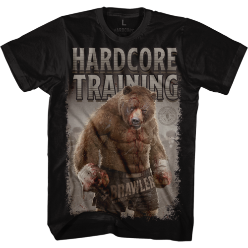 Футболка Hardcore Training Master Black hctshirt0464