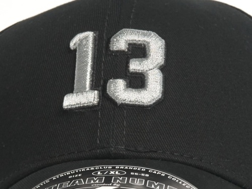 Бейсболка ATRIBUTIKA&CLUB №13, черн. 13073