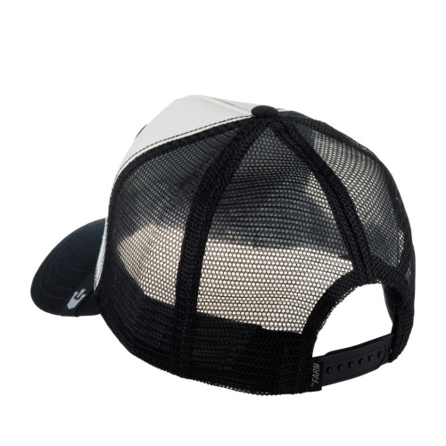 Бейсболка GOORIN BROTHERS ANIMAL FARM PANTHER 101-0381 (белый - черный) 91-643-48-00