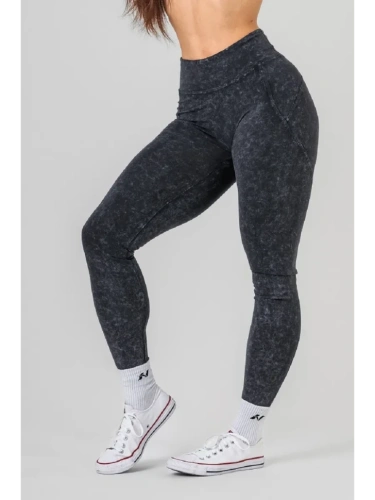Леггинсы Nebbia Washed High Waisted Leggings GYM WARRIOR 776  Black
