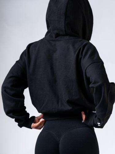 Толстовка Nebbia Relaxed Zip Hoodie POWER 895 black