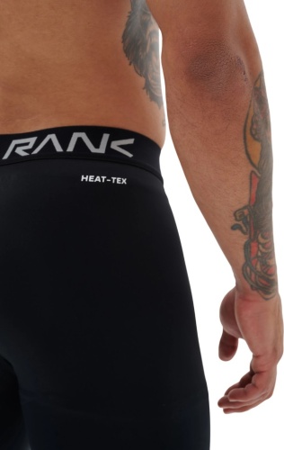Термобелье (низ) RANK Man, HEAT-TEX Compression Leggings, Black/White 1001009-002