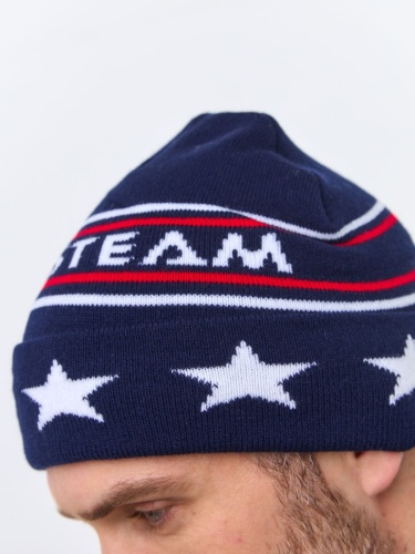 Шапка RusTeam 70M-RT-1834/1синийбезпумпона