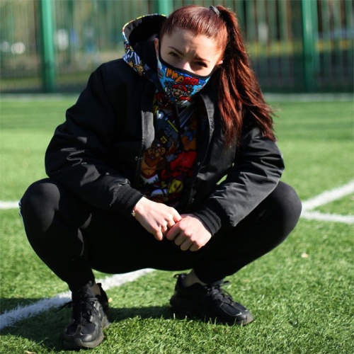 Неопреновая маска Hardcore Training MMArio 2.0 hctfig045