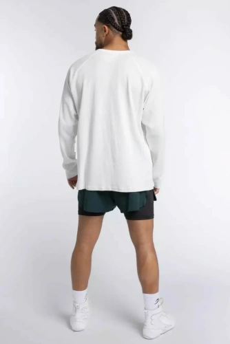 Лонгслив Boxraw Tunero Raw Edge Crew BXRW-RECR-White