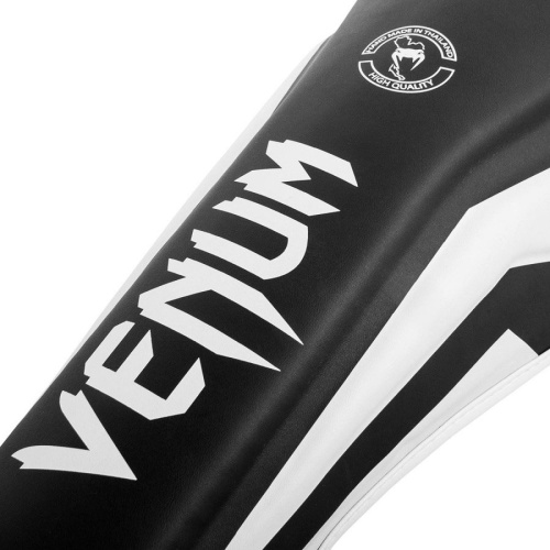 Щитки Venum Elite Black/White 00323