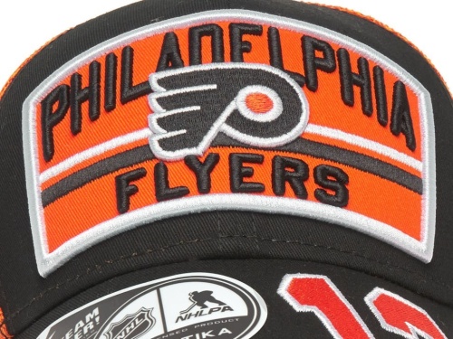 Бейсболка ATRIBUTIKA & CLUB Philadelphia Flyers, оранж.-черн. 32338