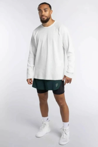 Лонгслив Boxraw Tunero Raw Edge Crew BXRW-RECR-White