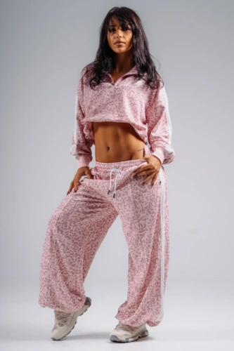 Брюки Nebbia Baggy Leopard Sweatpants PRIMAL 865 Pink