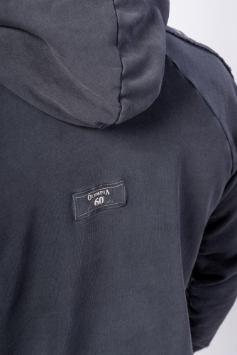 Толстовка Nebbia Washed Hoodie HERITAGE 793 Black