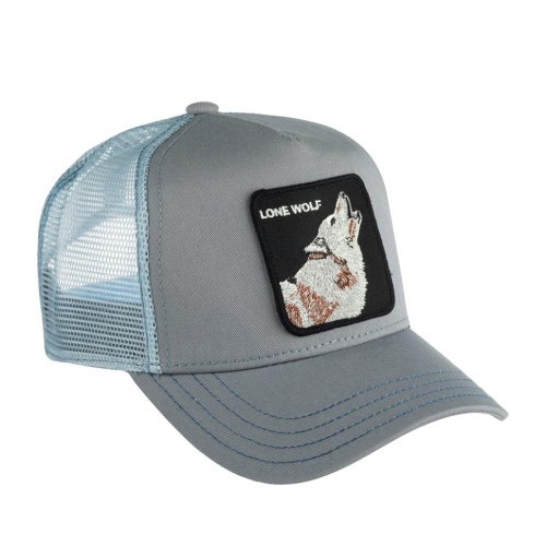 Бейсболка GOORIN BROTHERS Animal Farm Lone Wolf (серый) 91-649-08-00