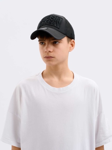 Бейсболка ATRIBUTIKA & CLUB Россия, черн. 10363