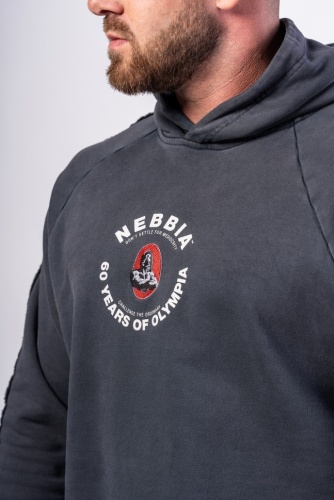 Толстовка Nebbia Washed Hoodie HERITAGE 793 Black