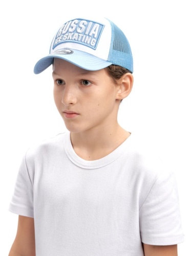 Бейсболка ATRIBUTIKA & CLUB Россия, бел.- голуб. 10275
