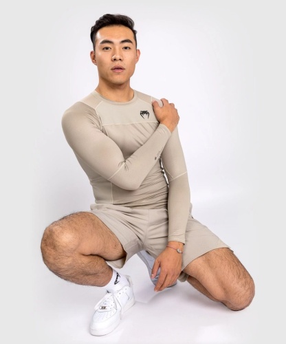 Рашгард Venum G-Fit Air Rashguard Longsleeve - Sand ven05008-040