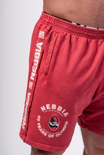 Шорты Nebbia Washed Sweat Shorts LEGEND 786 Red