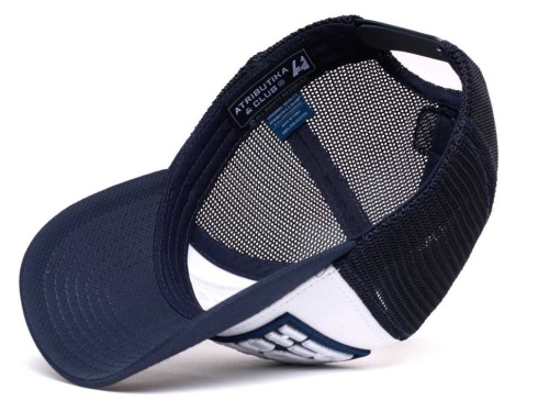 Бейсболка ATRIBUTIKA & CLUB Россия, бел.-т.син. 10365