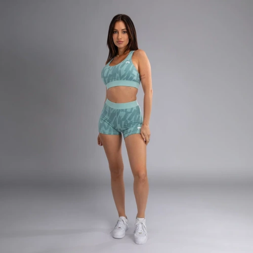 Шорты Venum Graffiti Compression Aqua VEN05272-637