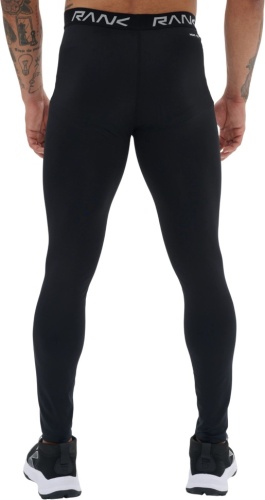 Термобелье (низ) RANK Man, HEAT-TEX Compression Leggings, Black/White 1001009-002