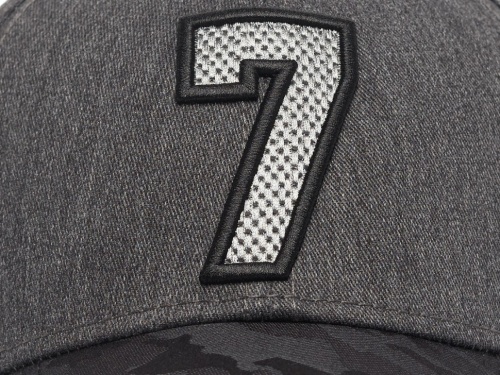 Бейсболка ATRIBUTIKA&CLUB КХЛ №7, черн.-сер. 207301