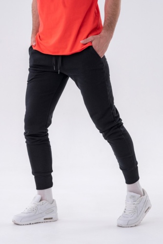 Брюки Nebbia Slim sweatpants with side pockets “Reset” 321 Black