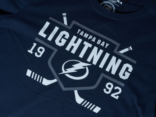 Футболка ATRIBUTIKA & CLUB Tampa Bay Lightning, син. 310620