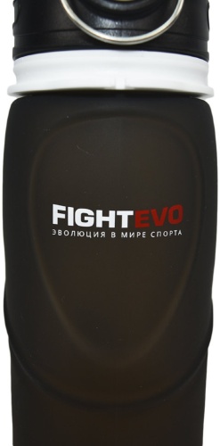 Бутылка FightEvo силиконовая 750 мл 4553_bk
