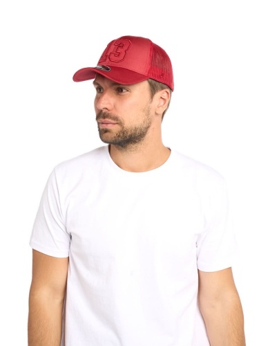 Бейсболка ATRIBUTIKA & CLUB №13, бордо. 207454